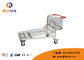 Supermarket Warehouse Logistics Trolley Movable Folding For Transporting Goods