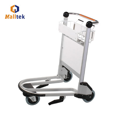 Aluminum Alloy Airport Trolley For Airport With Three Wheels