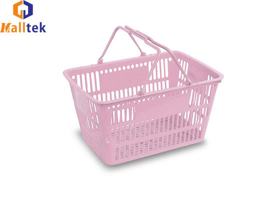Double Hands Versatile Folded Grasps Grocery Hand Basket For Spermarket
