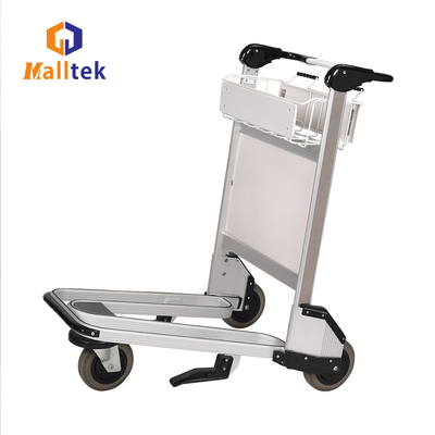Standard Airport Luggage Baggage Trolley For Intermational Airport With Aluminum Alloy Material