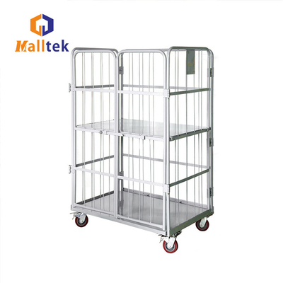 Heavy Duty Merchandiser Logistic Trolley Supermarket Transport