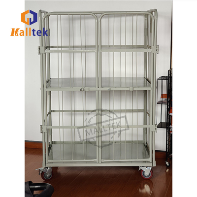 Heavy Duty Merchandiser Logistic Trolley Supermarket Transport