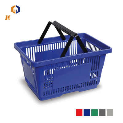 Popular Grocery Store Laundry Handbasket Supermarket Plastic Shopping Basket