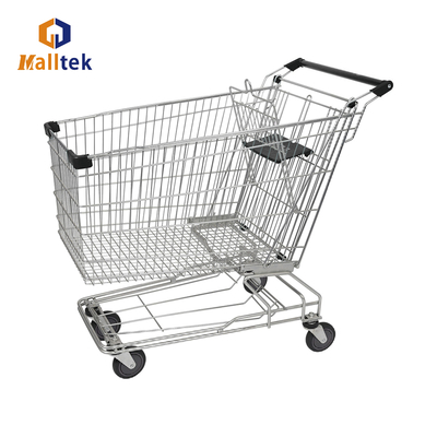 180L Stable Asian Supermarket Shopping Cart