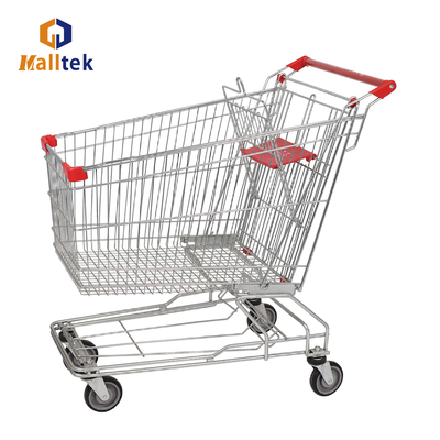 180L Stable Asian Supermarket Shopping Cart