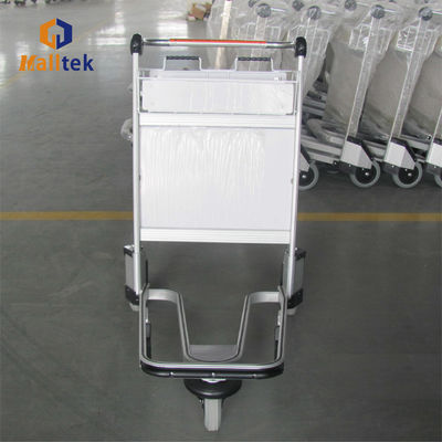 Aluminum Alloy Airport Luggage Trolley For Airport