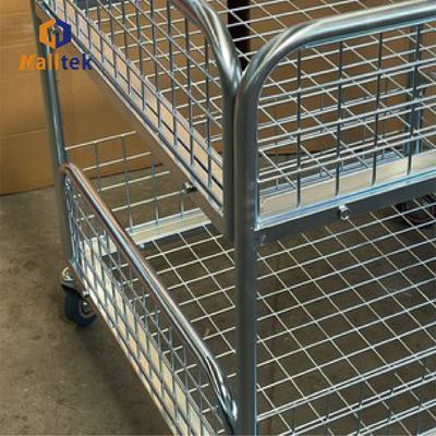 2 Layers Wire Shelf For Storage Supermarket