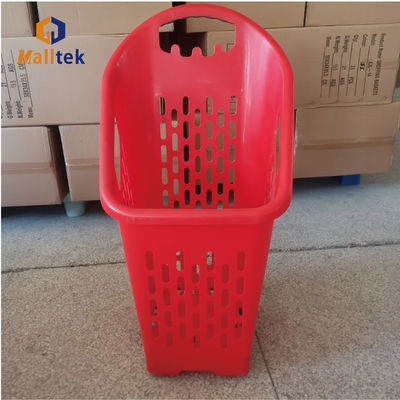 70L Supermarket Customized Large Volume Durable Shopping Basket For Supermarket