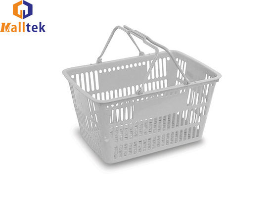 Double Hands Versatile Folded Grasps Grocery Hand Basket For Spermarket