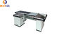 Ergonomic Electric Stainless Steel Cash Counter For Supermarket
