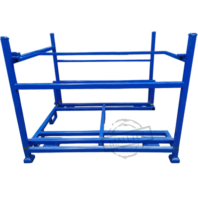 Four Wheels Auto Parts Stackable Pallet Cages Powder Coating