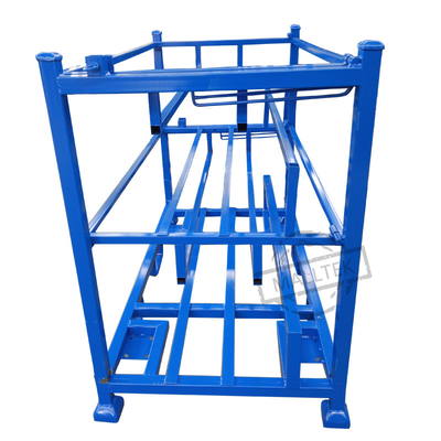 Four Wheels Auto Parts Stackable Pallet Cages Powder Coating