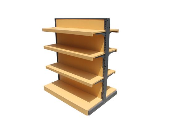 Holz Einzelhandel Lebensmittelgeschäft Metall Display Supermarkt Regal für den Supermarkt