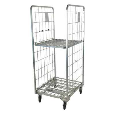 2 Seiten-Logistik-Trolley verstellbar Klappbar für Lager